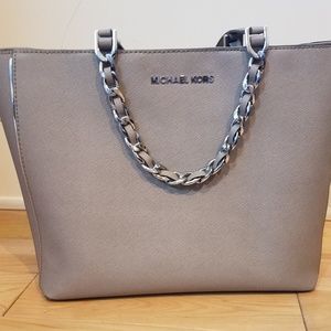 Michael Kors Gray Shoulder Bag